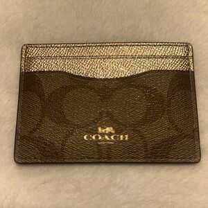 Coach card wallet